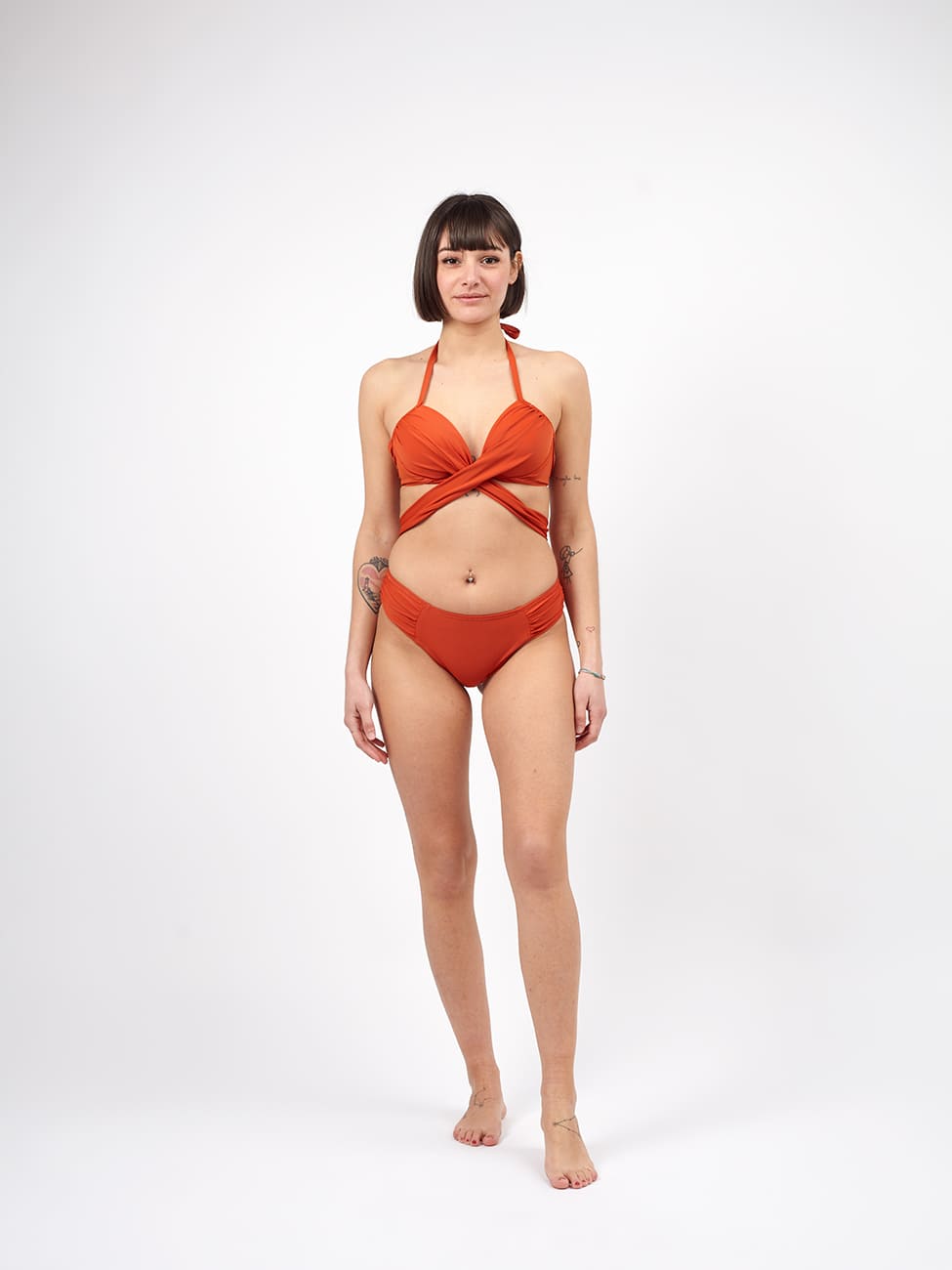 Bikini incrocio Mauricia Bayahibe - arancione - Bijondo