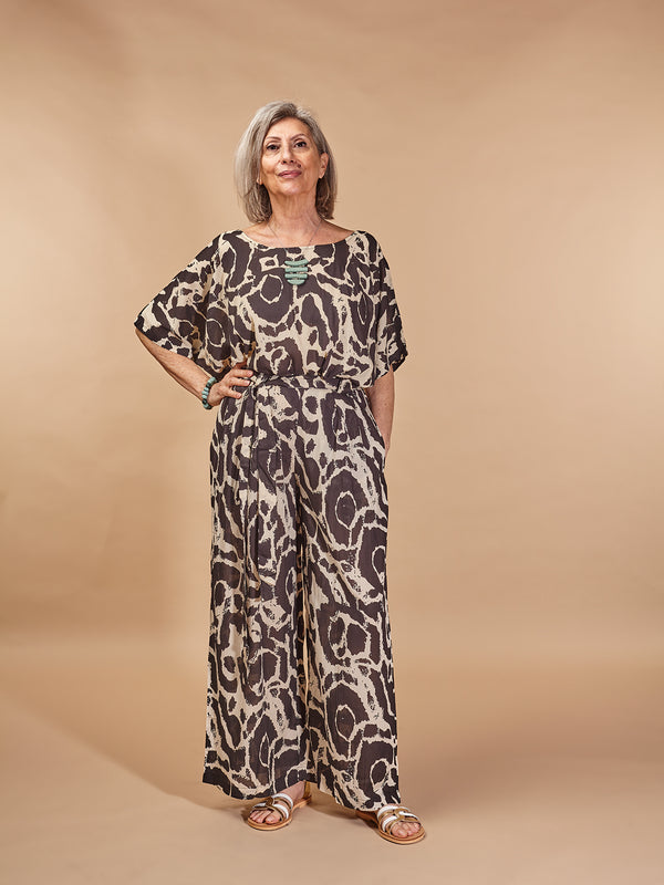 Blusa Scollo a giro Manica Magiara Modal Eliana-top-WhyY-Nero-Taglia Unica-Bijondo