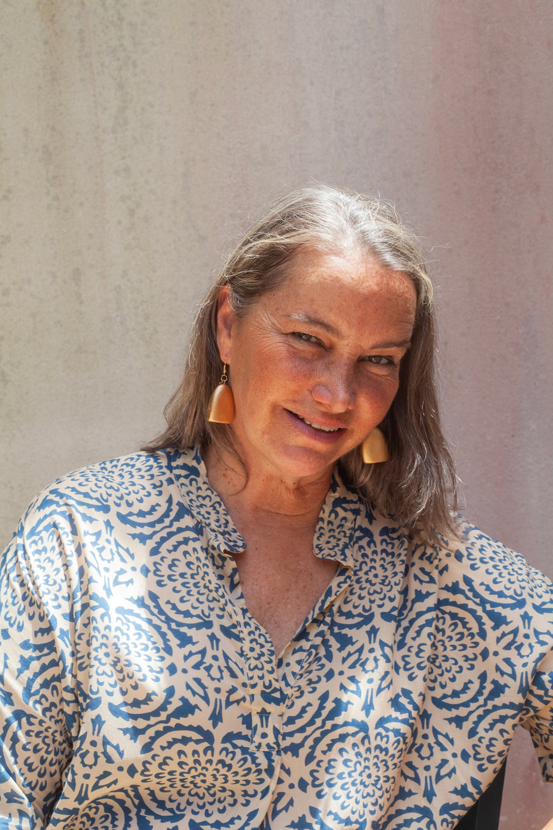 Blusa oversized, leggera Christa-camicia-Bijondo-Bijondo