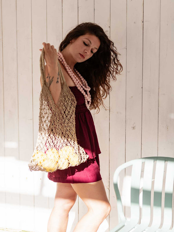 Borsa "Bali" in Rafia Trasparente-borsa-Bijondo-Bijondo