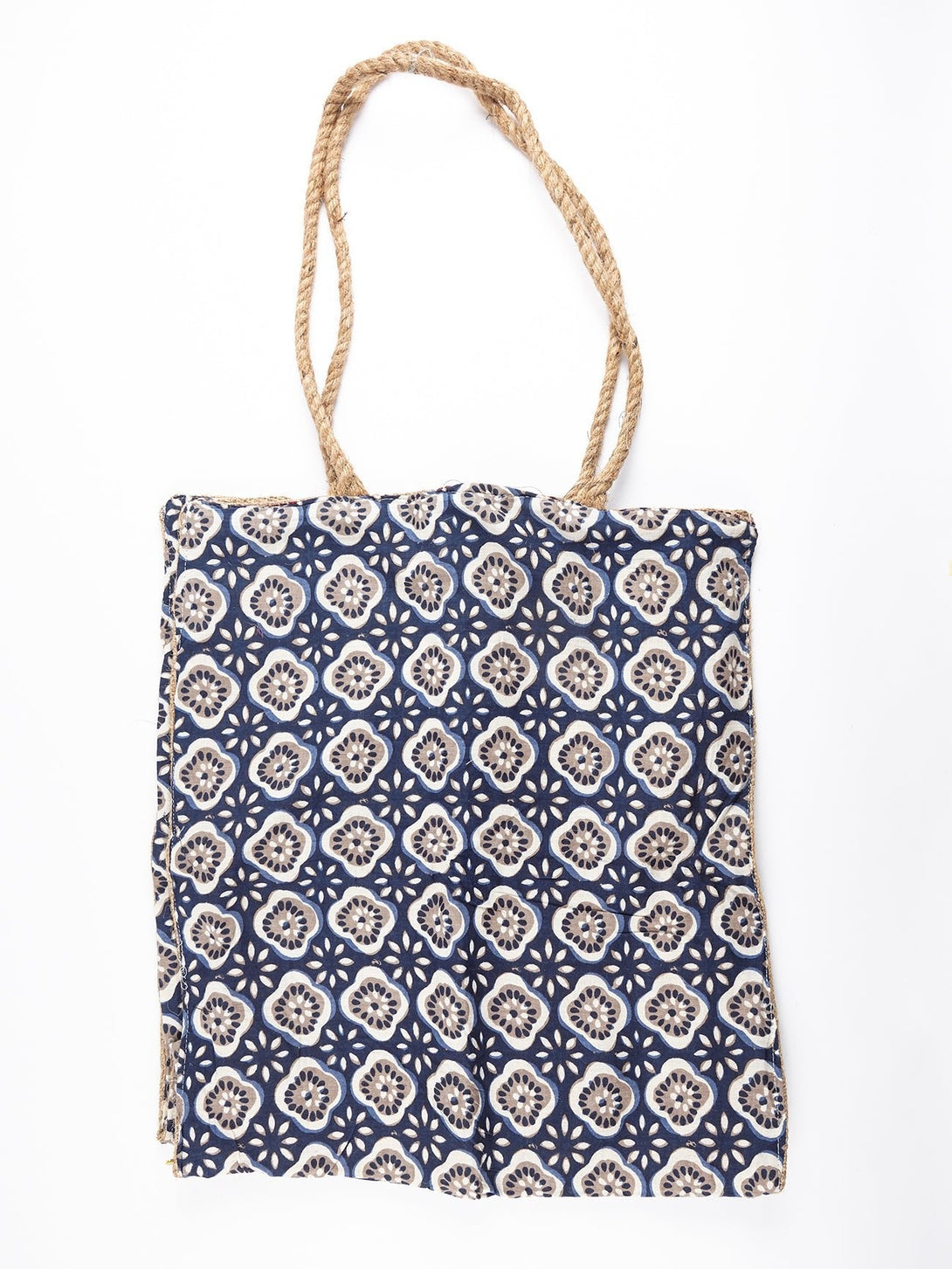 Borsa Seta e Juta - blu - Bijondo