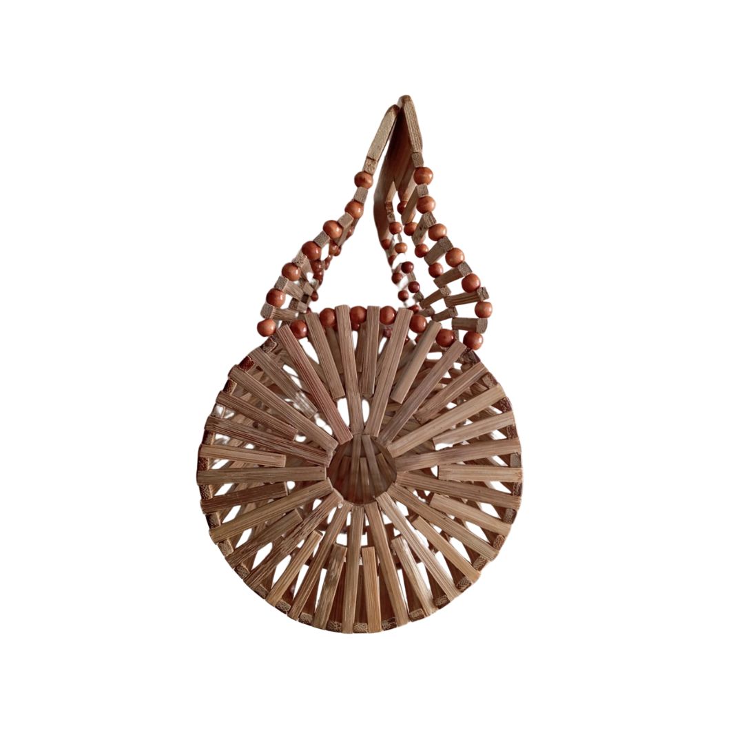Borsa a mano bamboo Yuki-naturale-Bijondo