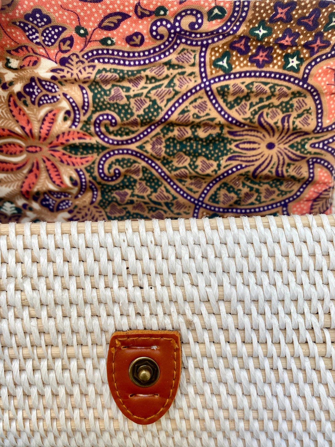 Borsa rattan rettangolare Julia-naturale-Bijondo