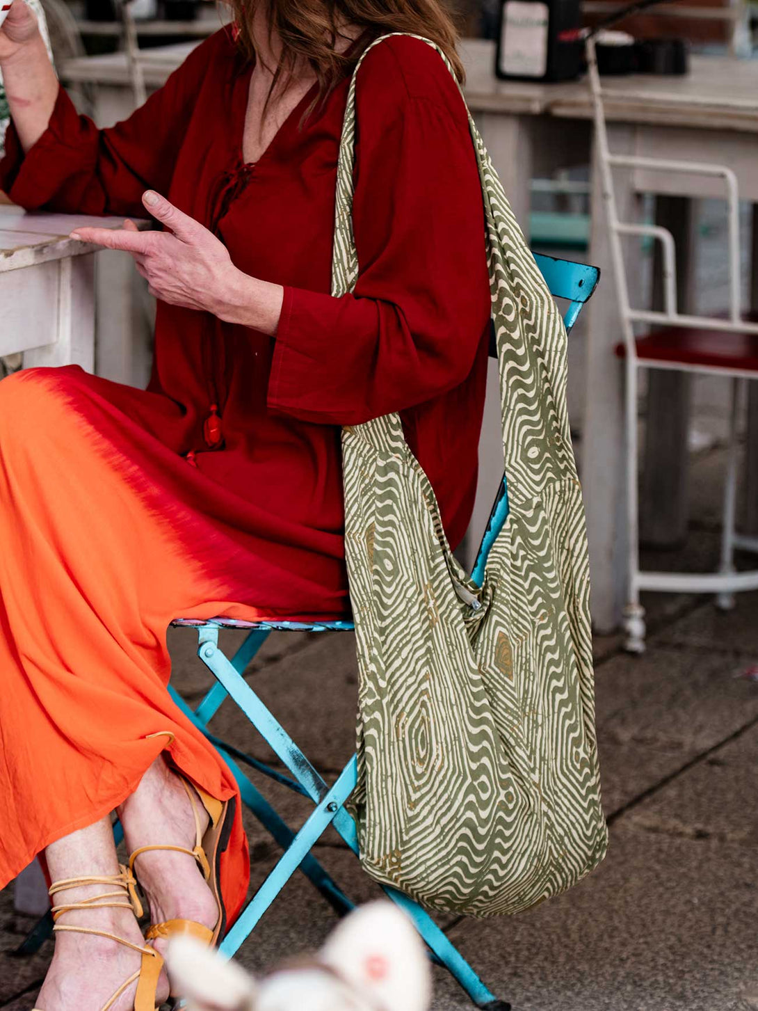 Borsa rayon Rossana-borsa-Bijondo-Salvia-taglia unica-Bijondo