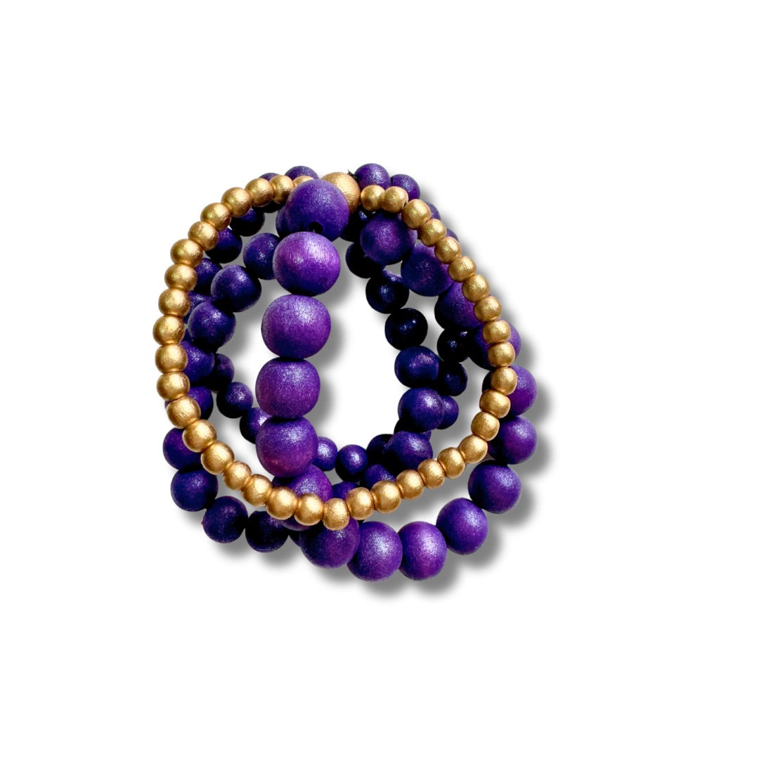 Bracciale Brasile Metallic-bracciale-EW-viola-Bijondo