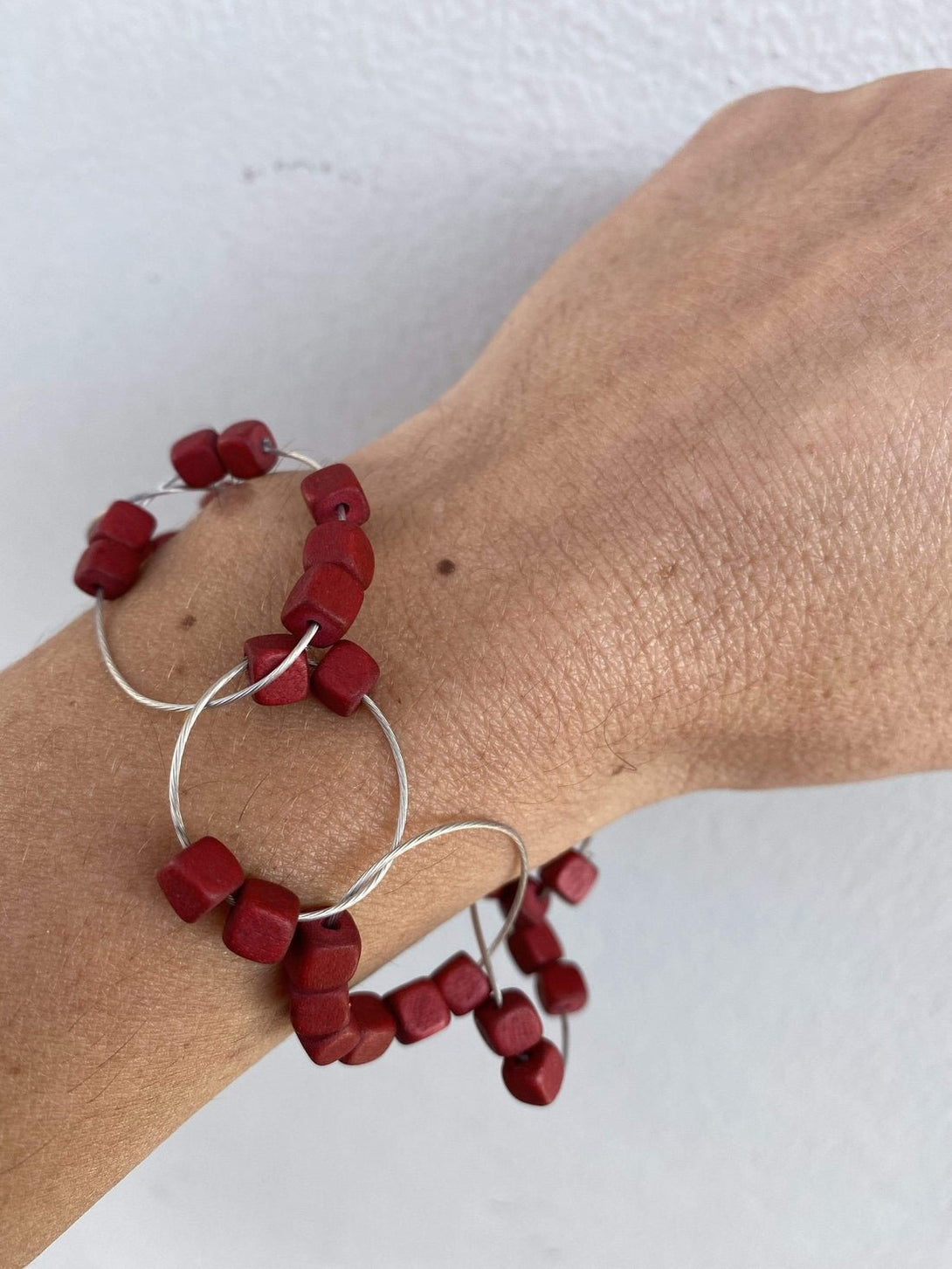 Bracciale Cile - rosso - Bijondo