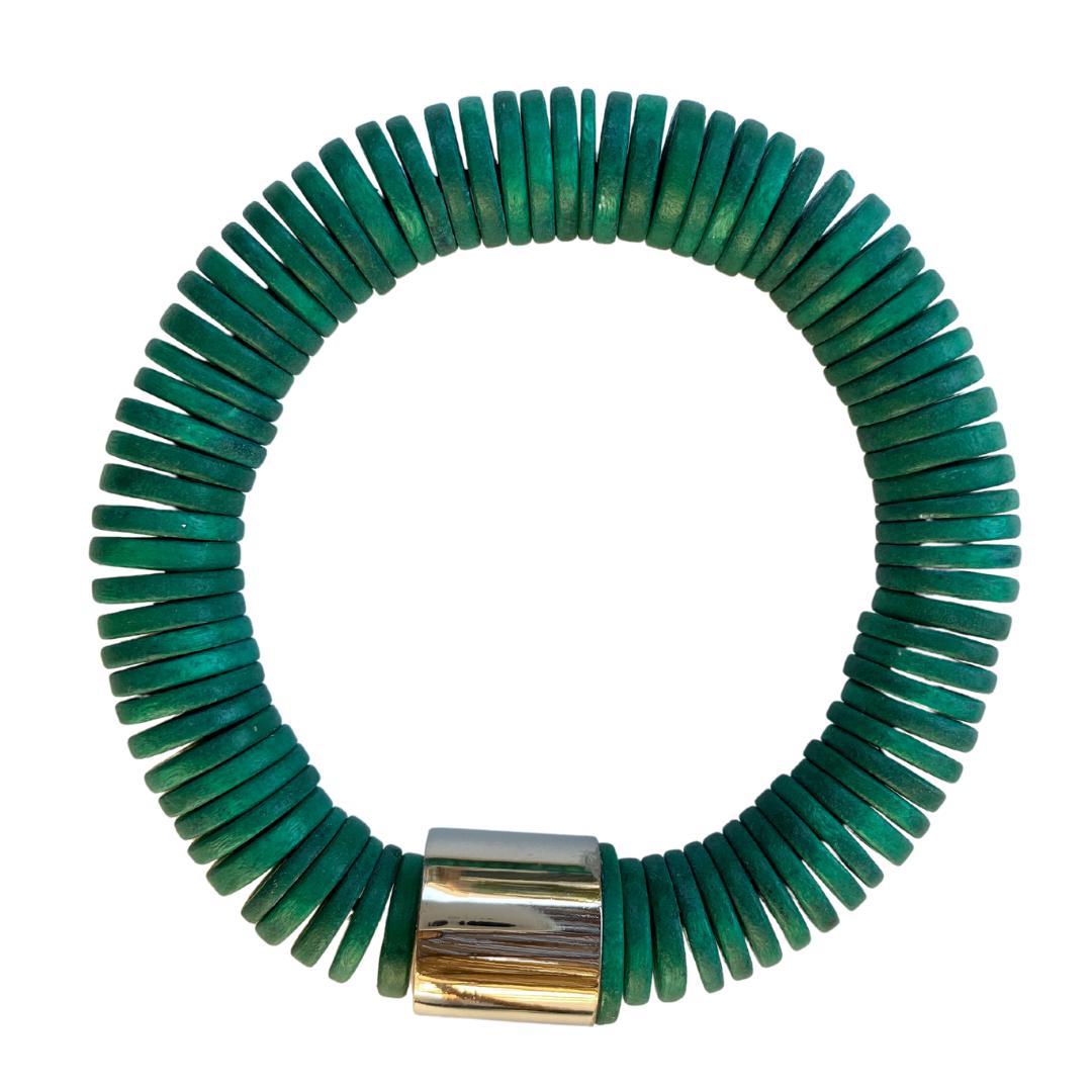 Bracciale Gabon - verde - Bijondo