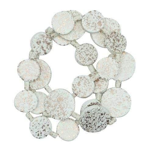 Bracciale Italia Metallic - bianco - Bijondo