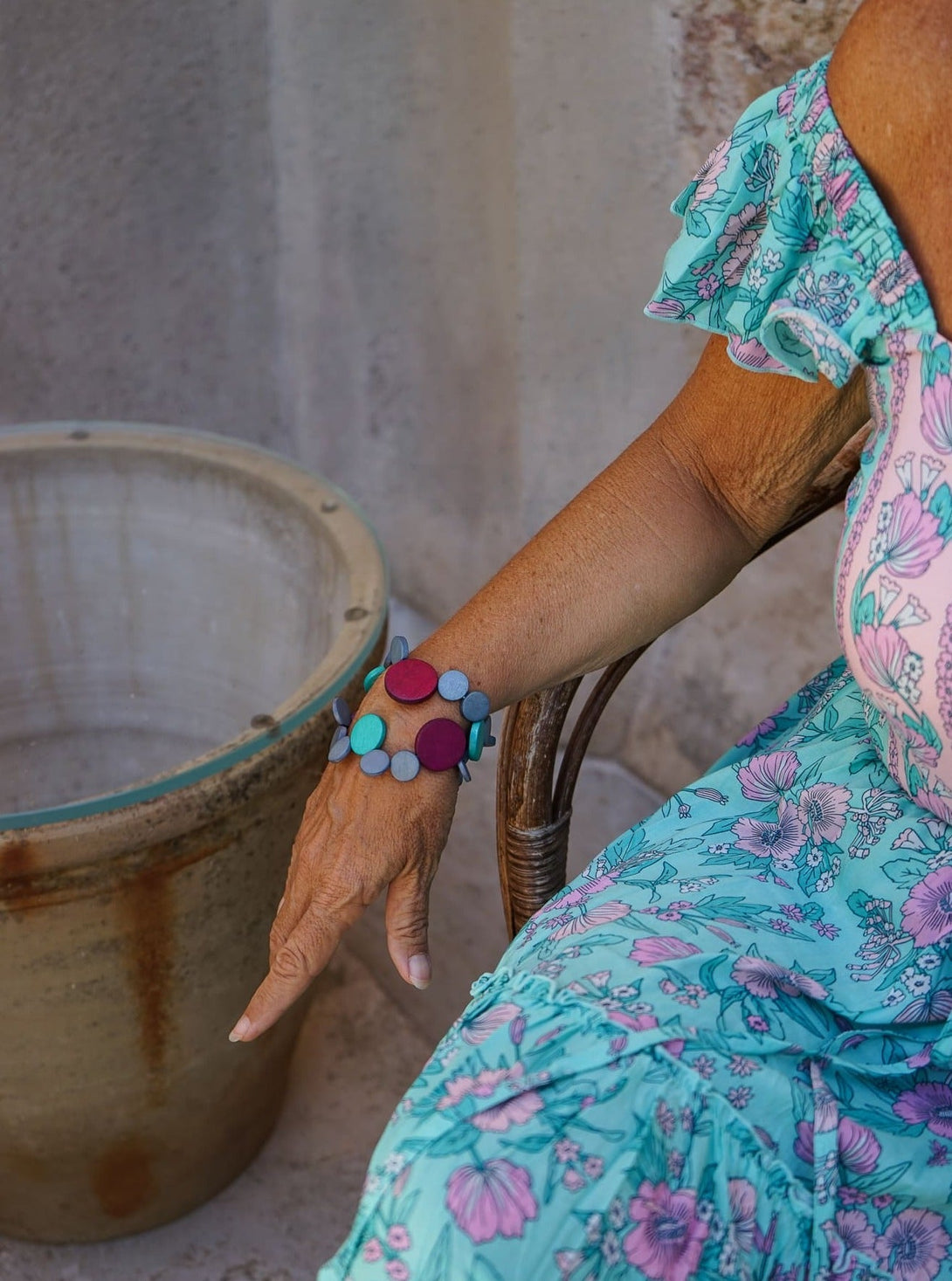 Bracciale Kiribati - grigio - Bijondo