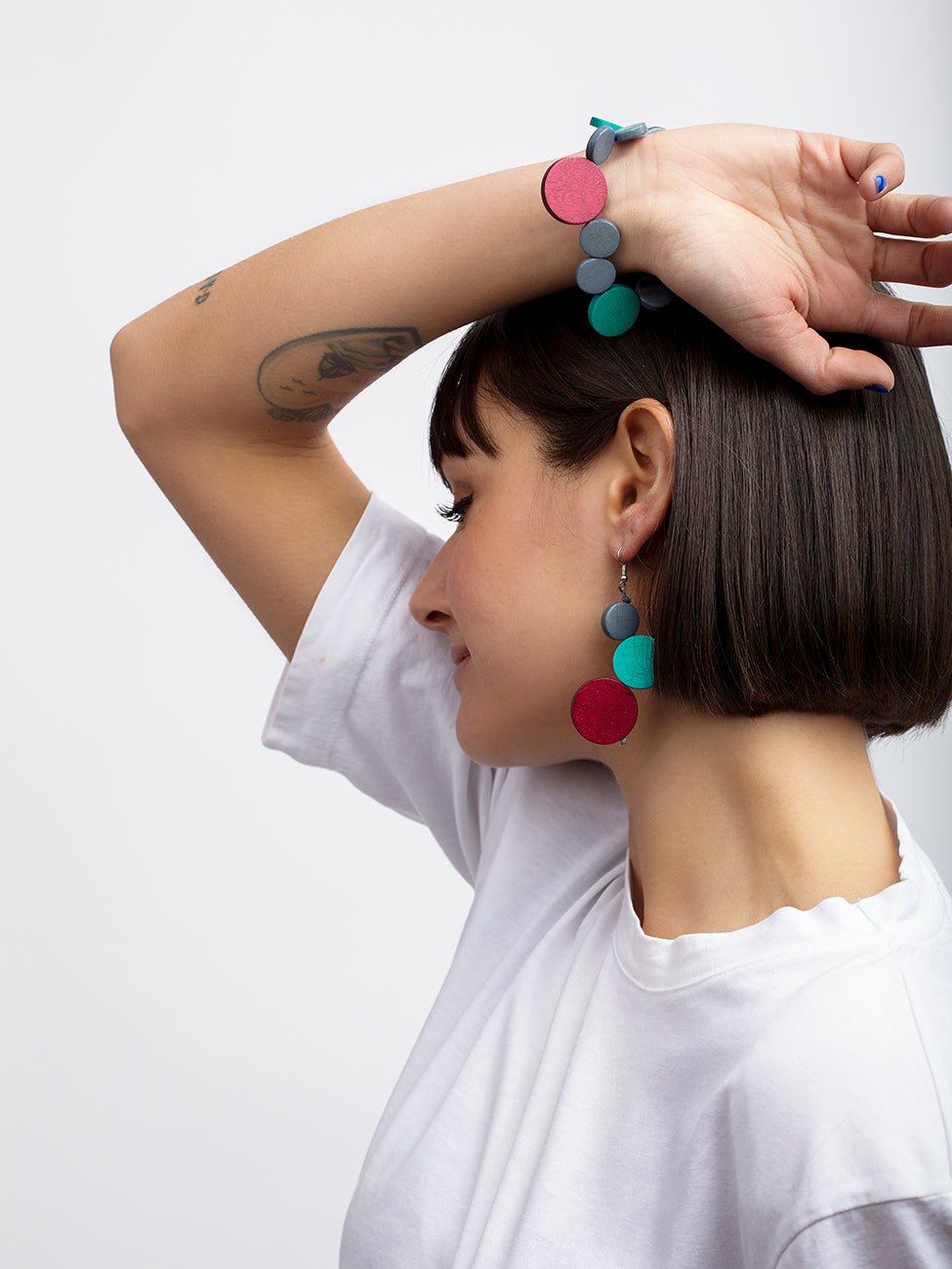 Bracciale Kiribati - grigio - Bijondo