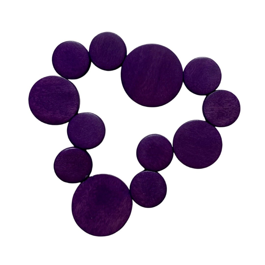 Bracciale Kiribati - viola scuro - Bijondo