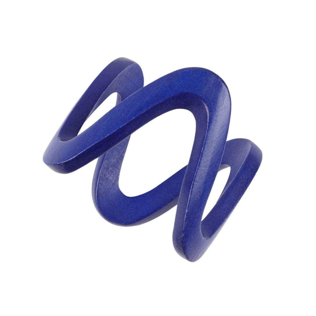 Bracciale Legno design Nilo - viola - Bijondo