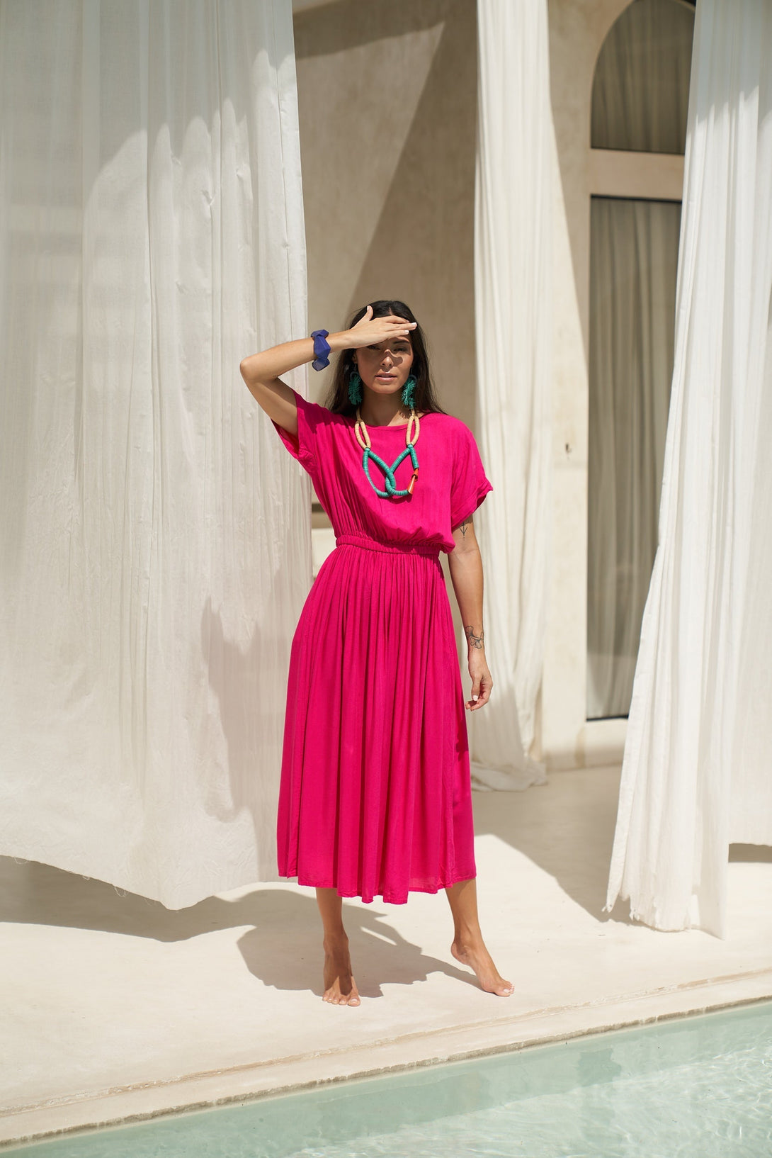 Bracciale Legno elasticizzato Diamond - verde oliva - Bijondo