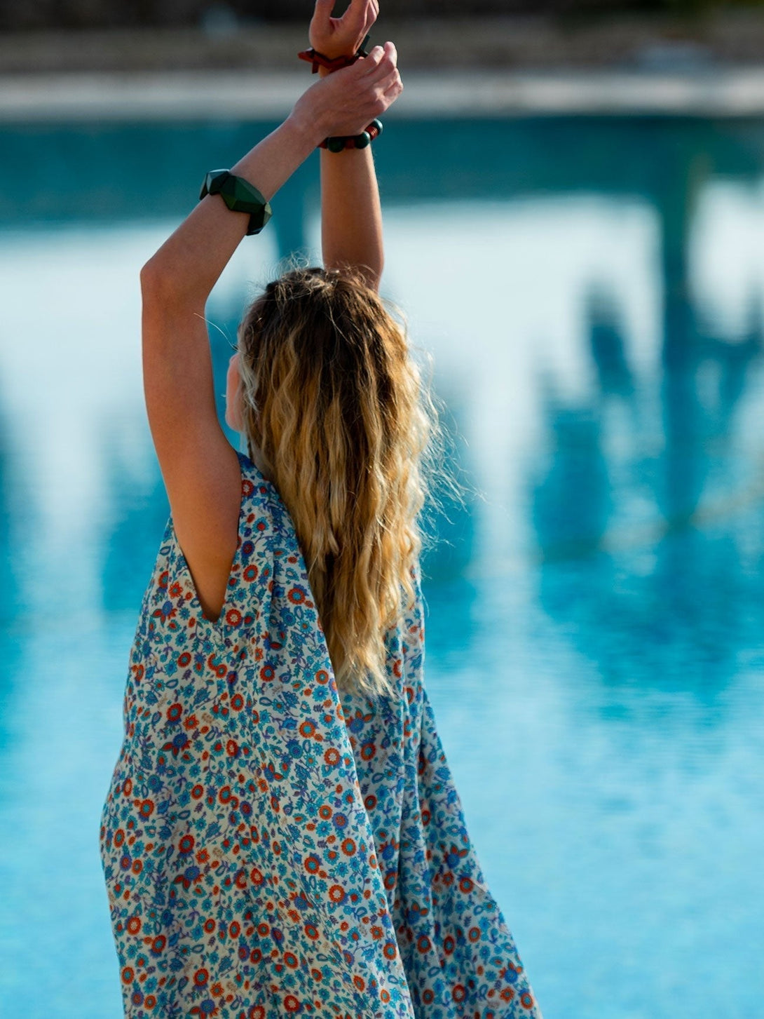 Bracciale Legno elasticizzato Diamond - viola - Bijondo