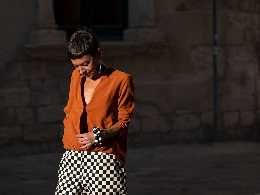 Bracciale Legno elasticizzato Gullfoss - nero - Bijondo