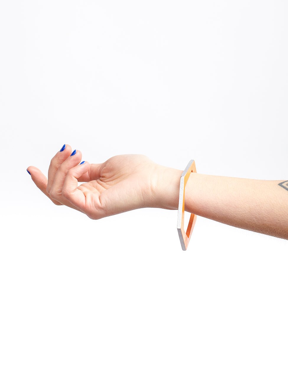 Bracciale Legno rigido minimal Alhambra - giallo - Bijondo