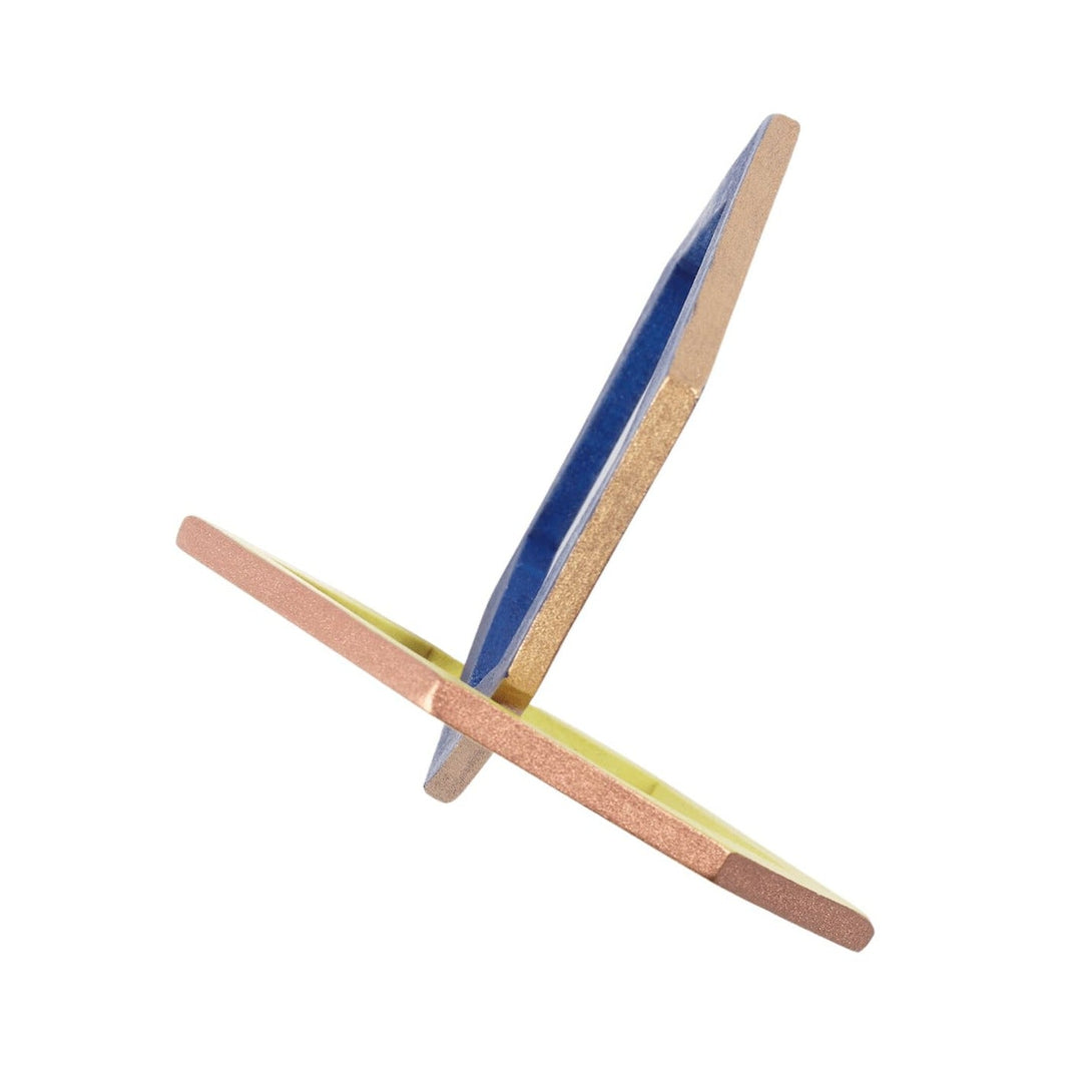 Bracciale Legno rigido minimal Alhambra - giallo narciso - Bijondo