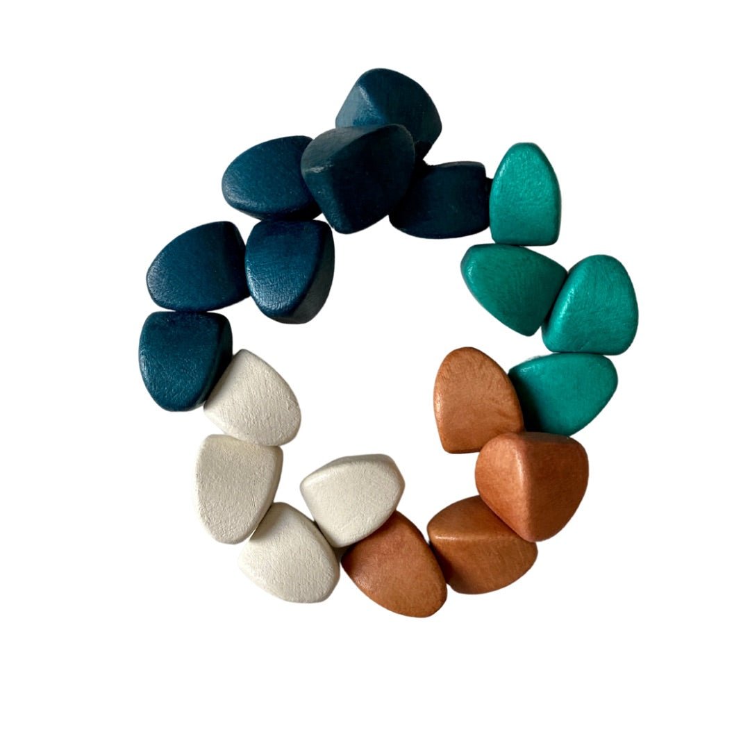 Bracciale Marocco - petrolio - Bijondo