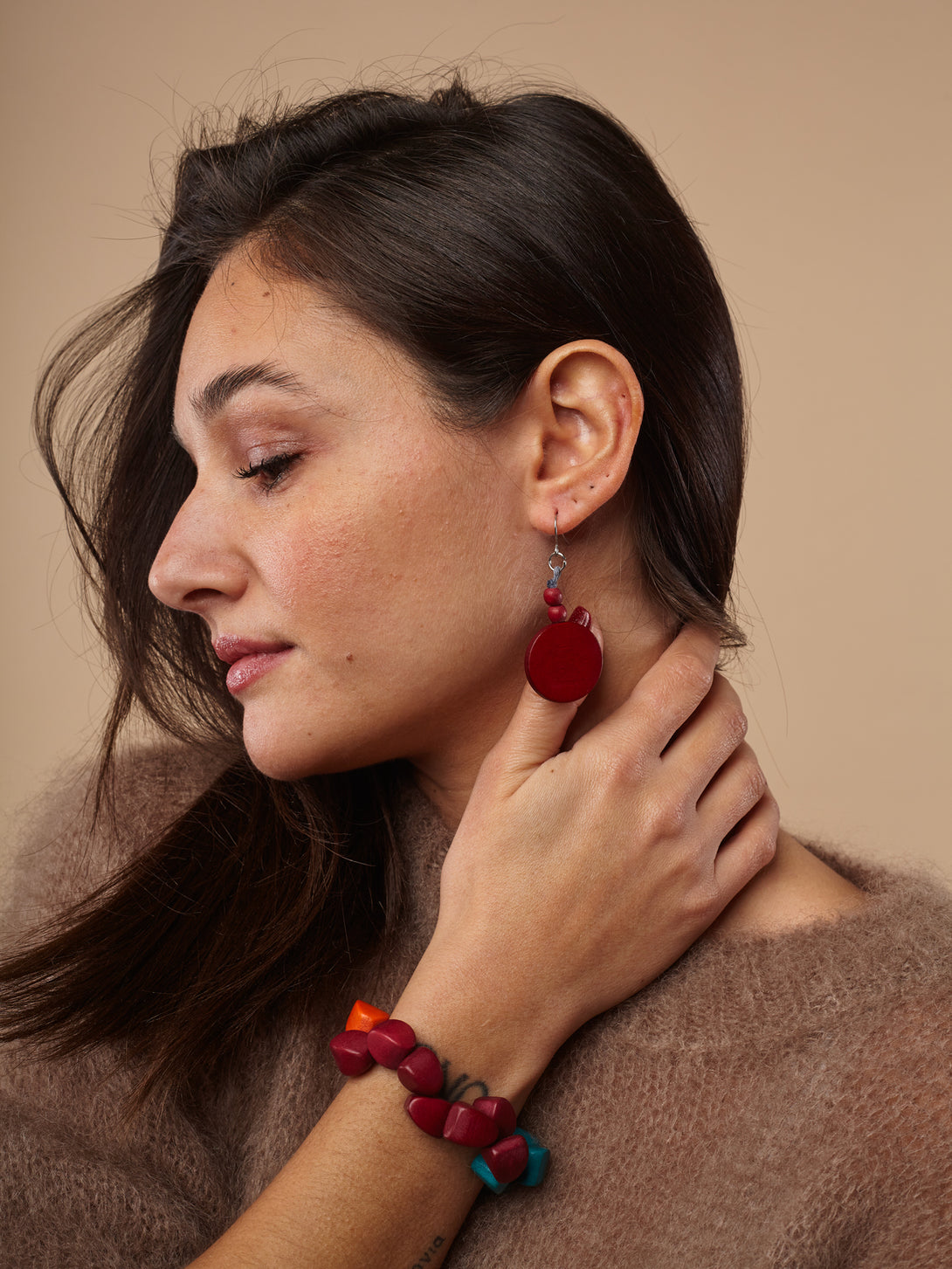 Bracciale Marocco-bracciale-EW-Rosso-Bijondo