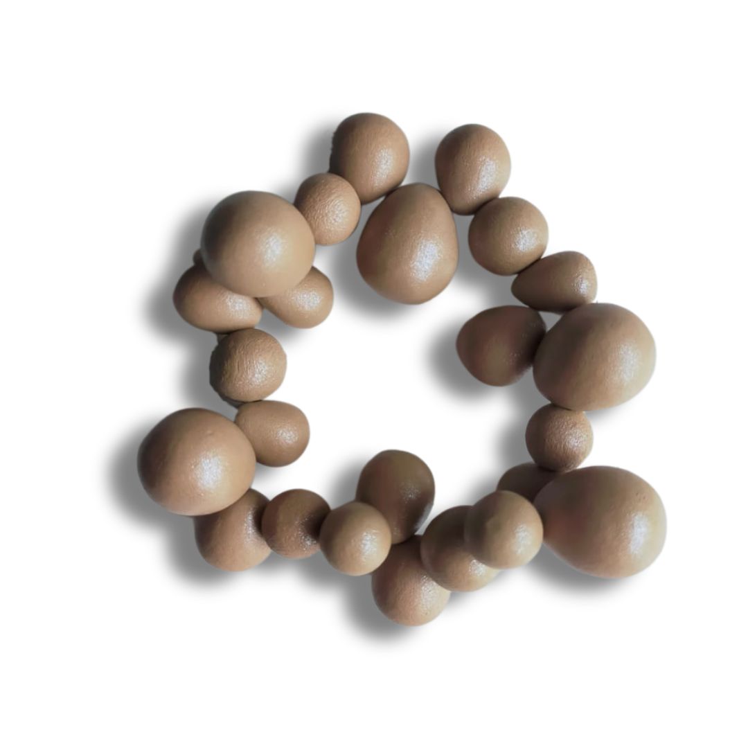 Bracciale Tibet Metallic legno-bracciale-EW-perlato-Bijondo