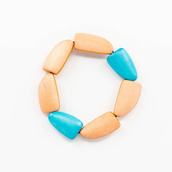 Bracciale Xena legno - beige - Bijondo