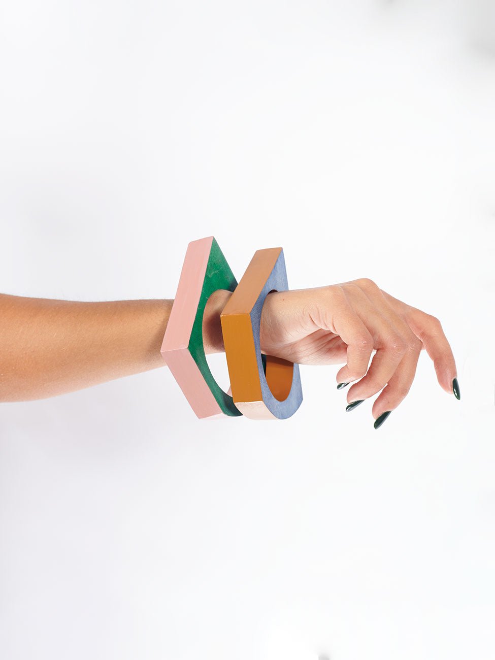 Bracciale legno Chelsea - rosa - Bijondo