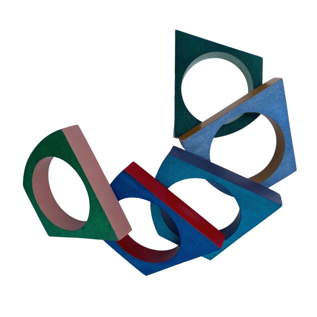 Bracciale legno Chelsea - rosa - Bijondo