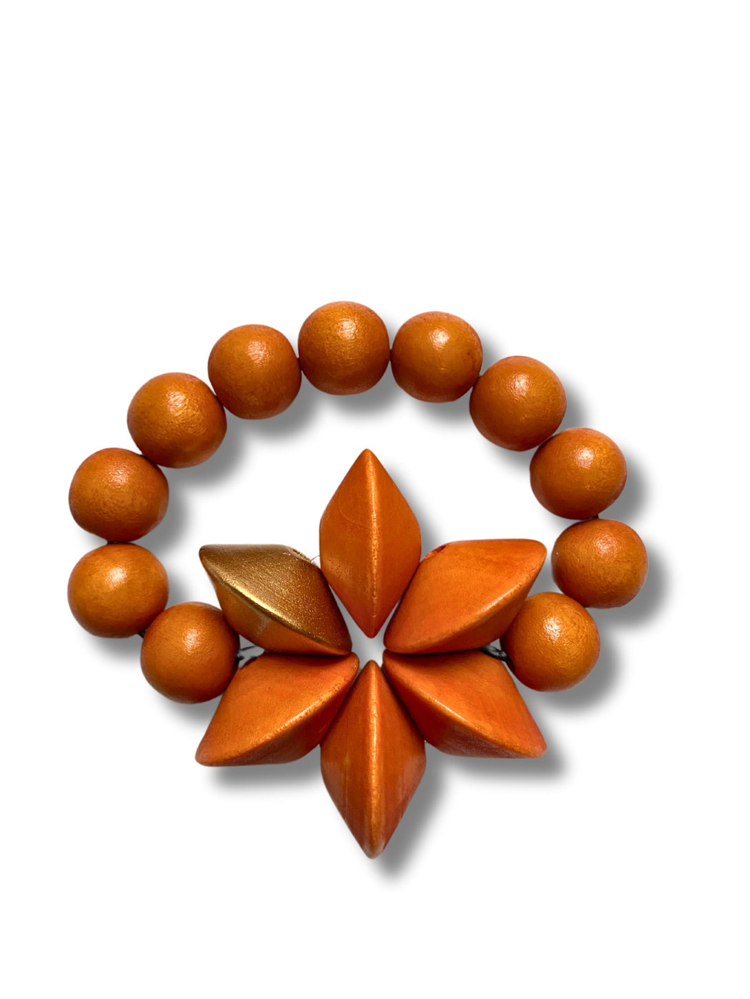 Bracciale legno Honolulu Metallic-bracciale-EW-arancione-Bijondo