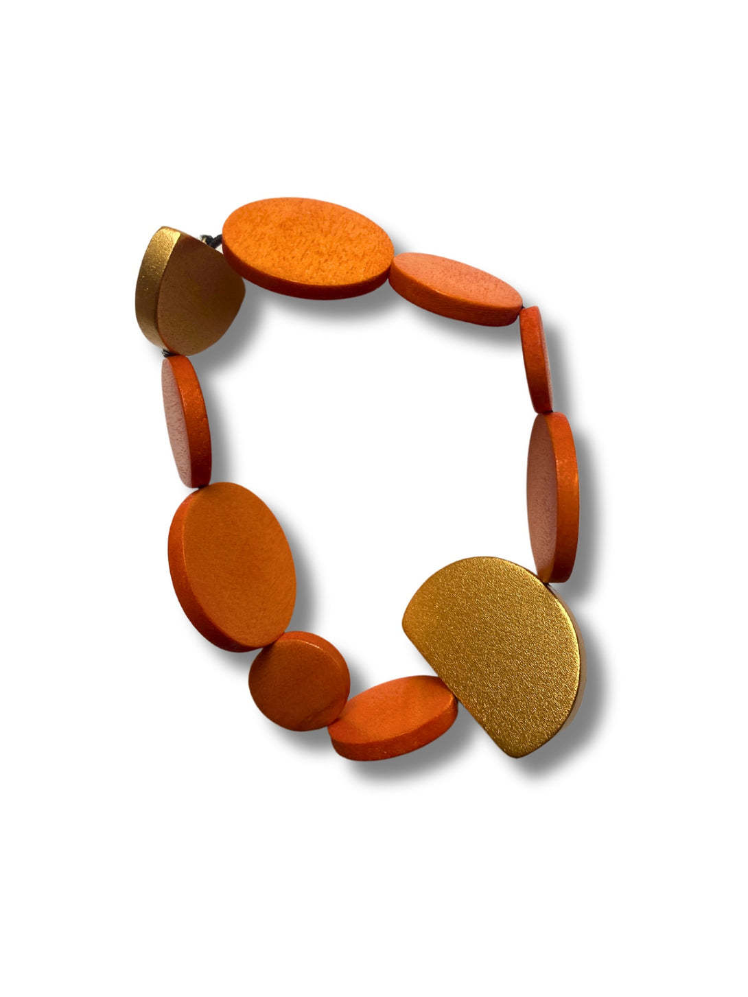 Bracciale legno Kira metallic-bracciale-EW-arancione-Bijondo