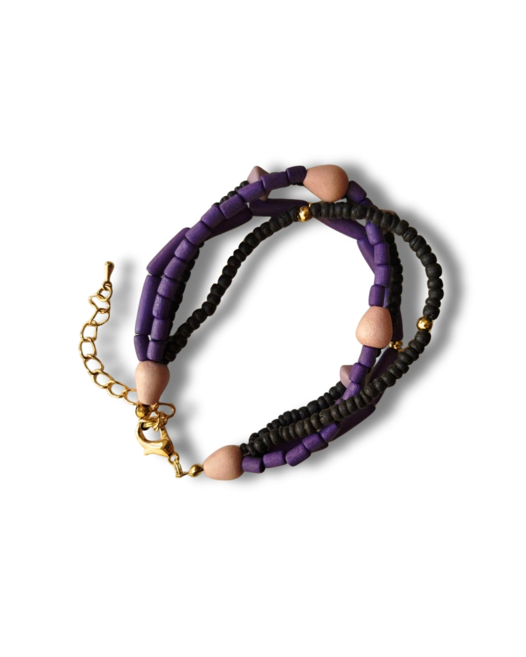 Bracciale legno Lilly-bracciale-EW-Viola-Bijondo