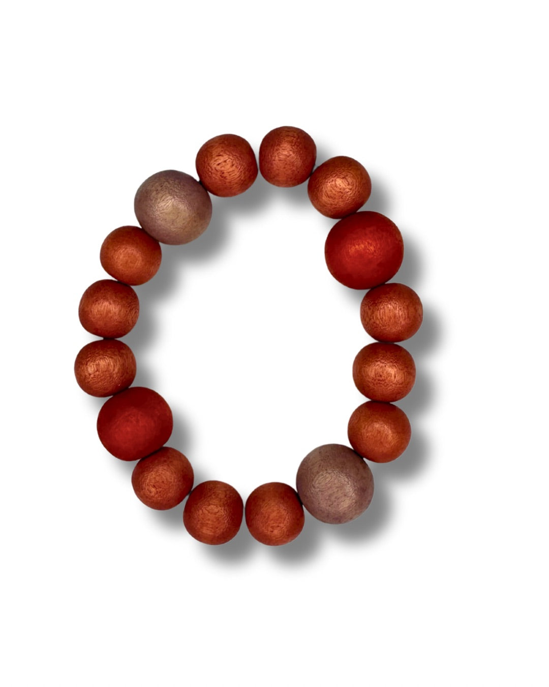 Bracciale legno Lou, leggero, minimal design, costume jewelry-bracciale-EW-Desert Sunset-Bijondo