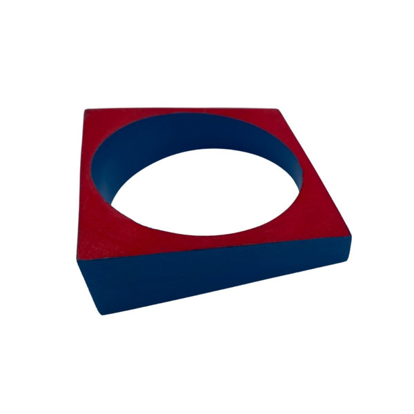 Bracciale legno Neukolln - rosso - Bijondo