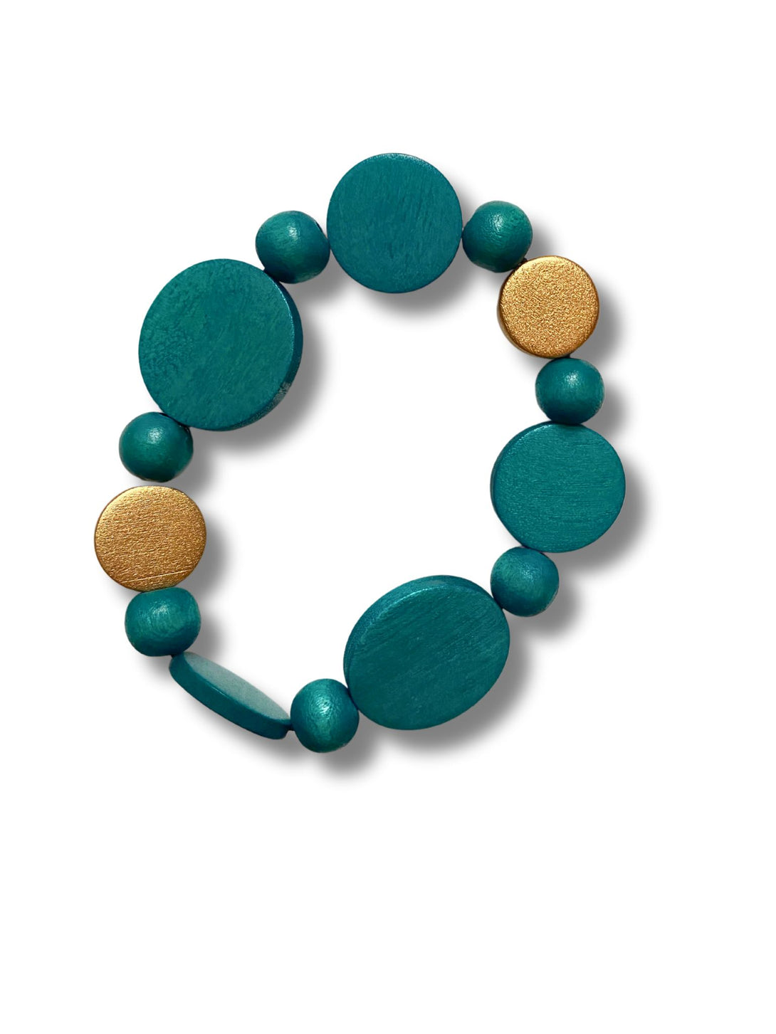 Bracciale legno Nora metallic-bracciale-EW-petrolio-Bijondo