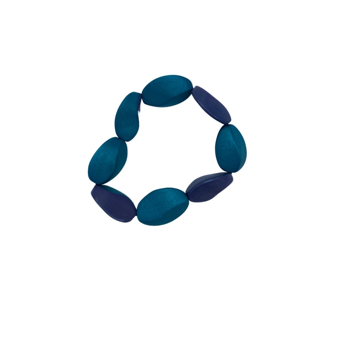 Bracciale legno Ouseburn - lilla - Bijondo