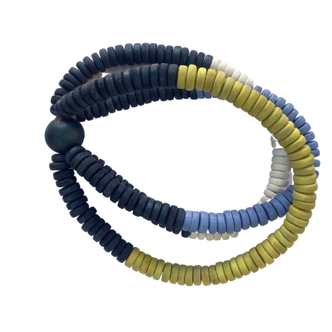 Bracciale legno Quito - nero - Bijondo