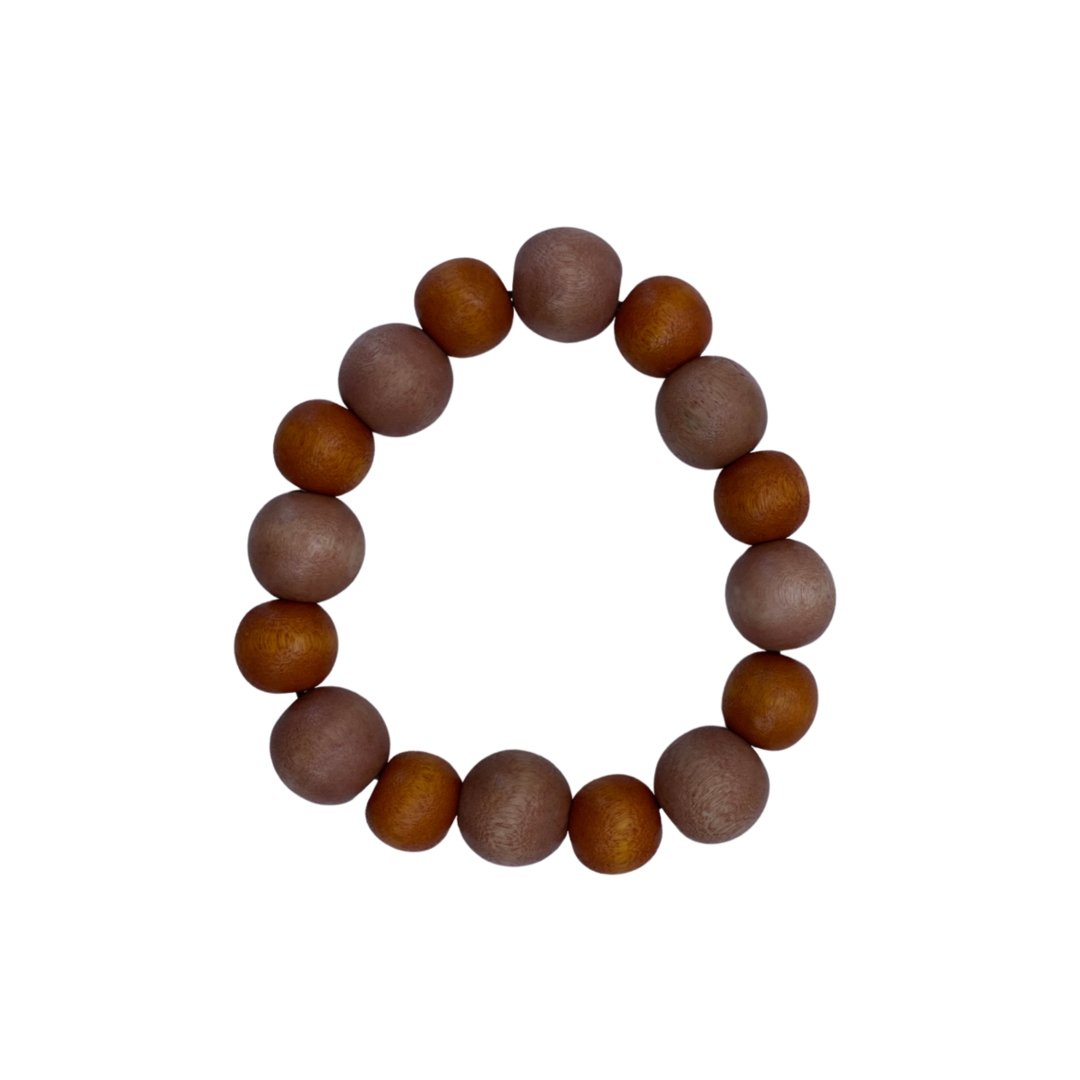 Bracciale legno Sagene - ocra - Bijondo