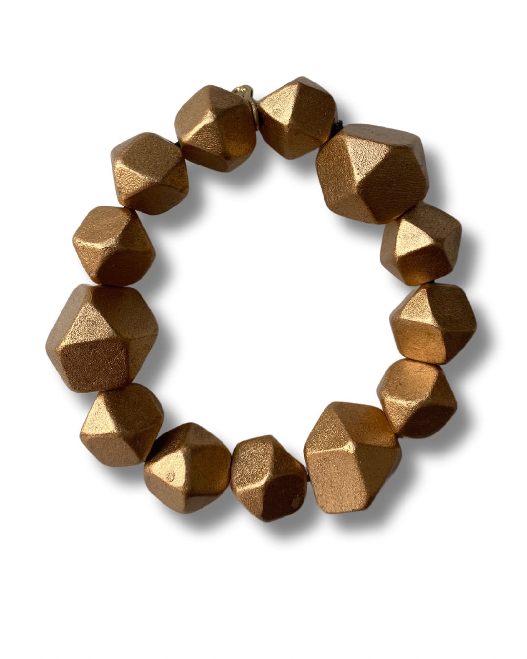 Bracciale legno Swarna metallic-oro-Bijondo