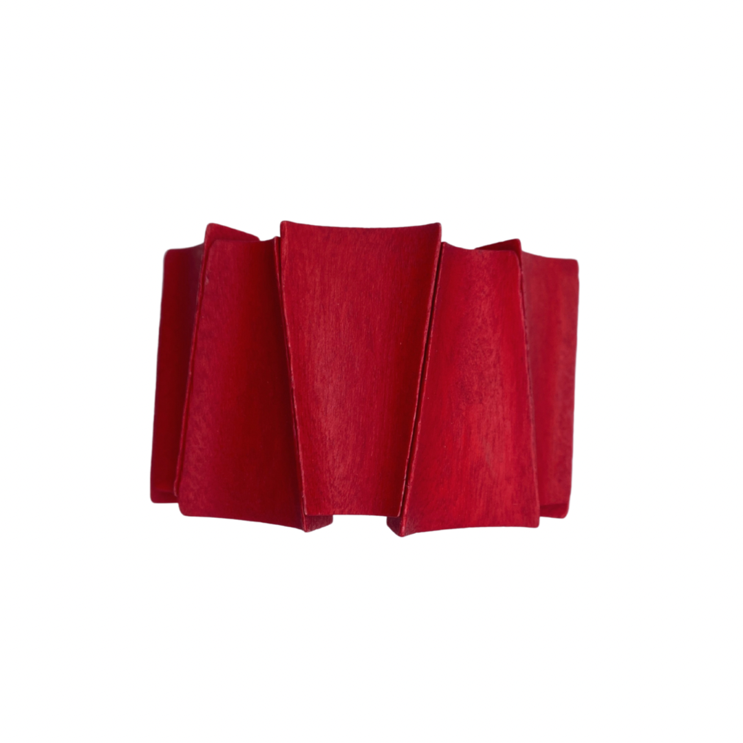 Bracciale legno Villeray-rosso-Bijondo