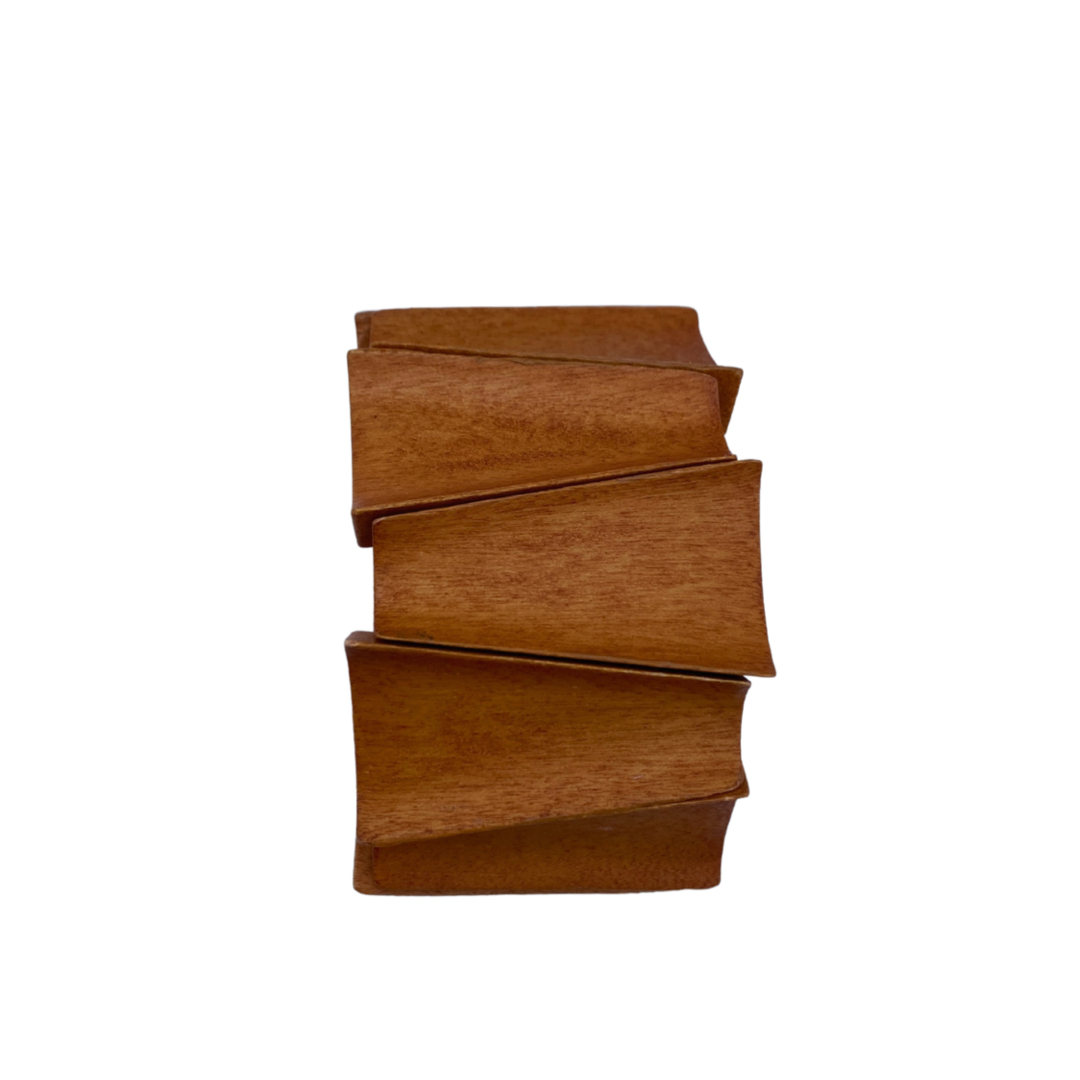 Bracciale legno Villeray-rosso-Bijondo