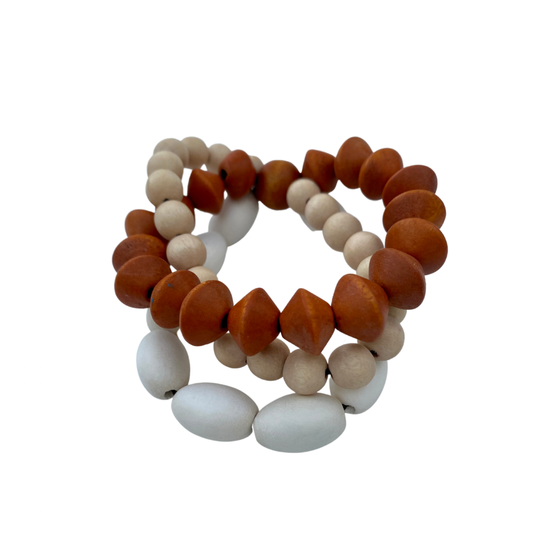 Bracciale legno Vinohrady-bianco-Bijondo