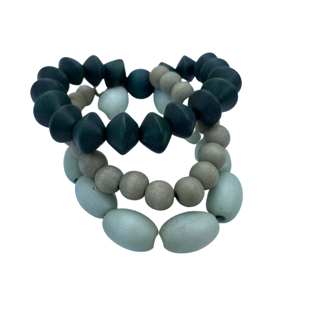 Bracciale legno Vinohrady-verde-Bijondo