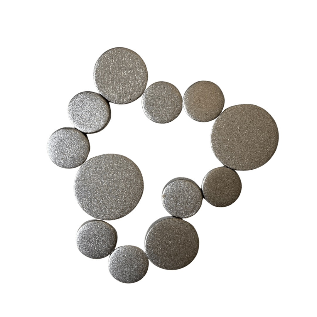 Bracciale legno elasticizzato Kiribati metallic - argento - Bijondo