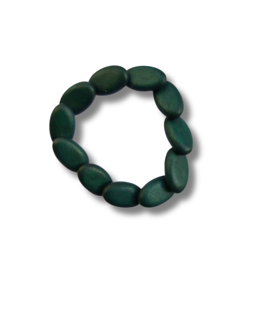 Bracciale legno elastico Lola-bracciale-Bijondo-Verde-Bijondo