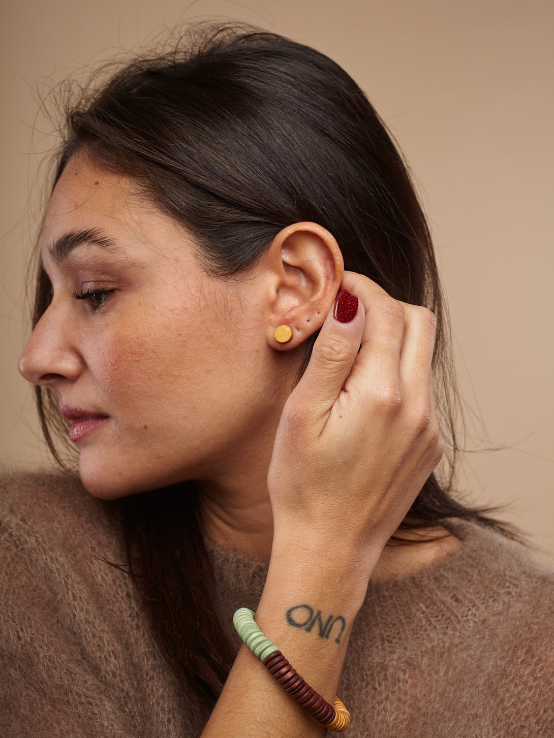 Bracciale legno semplice unisex Roryna-bracciale-Bijondo-Marrone-Bijondo