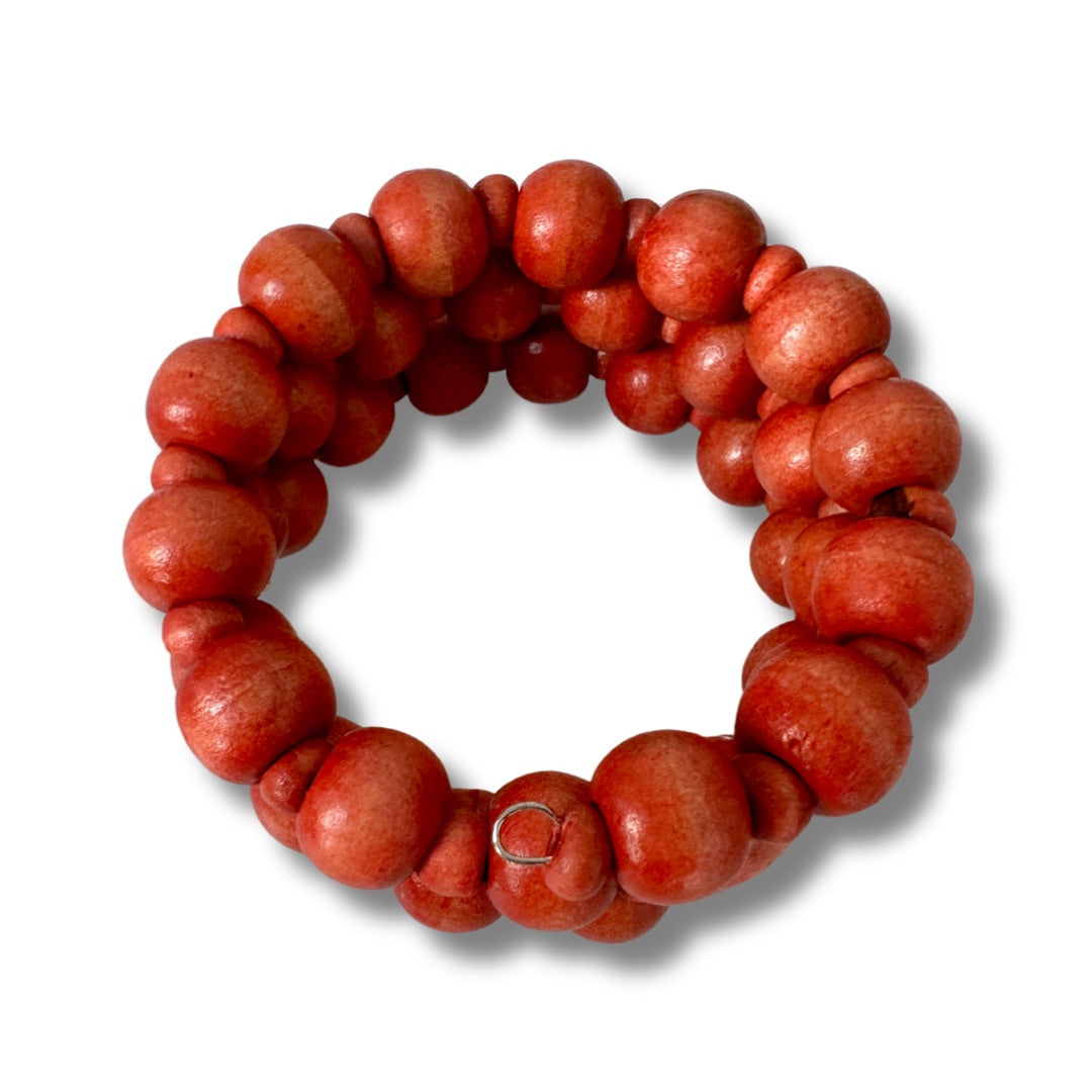 Bracciale legno spirale Bonnie-bracciale-Bijondo-Terra-Bijondo