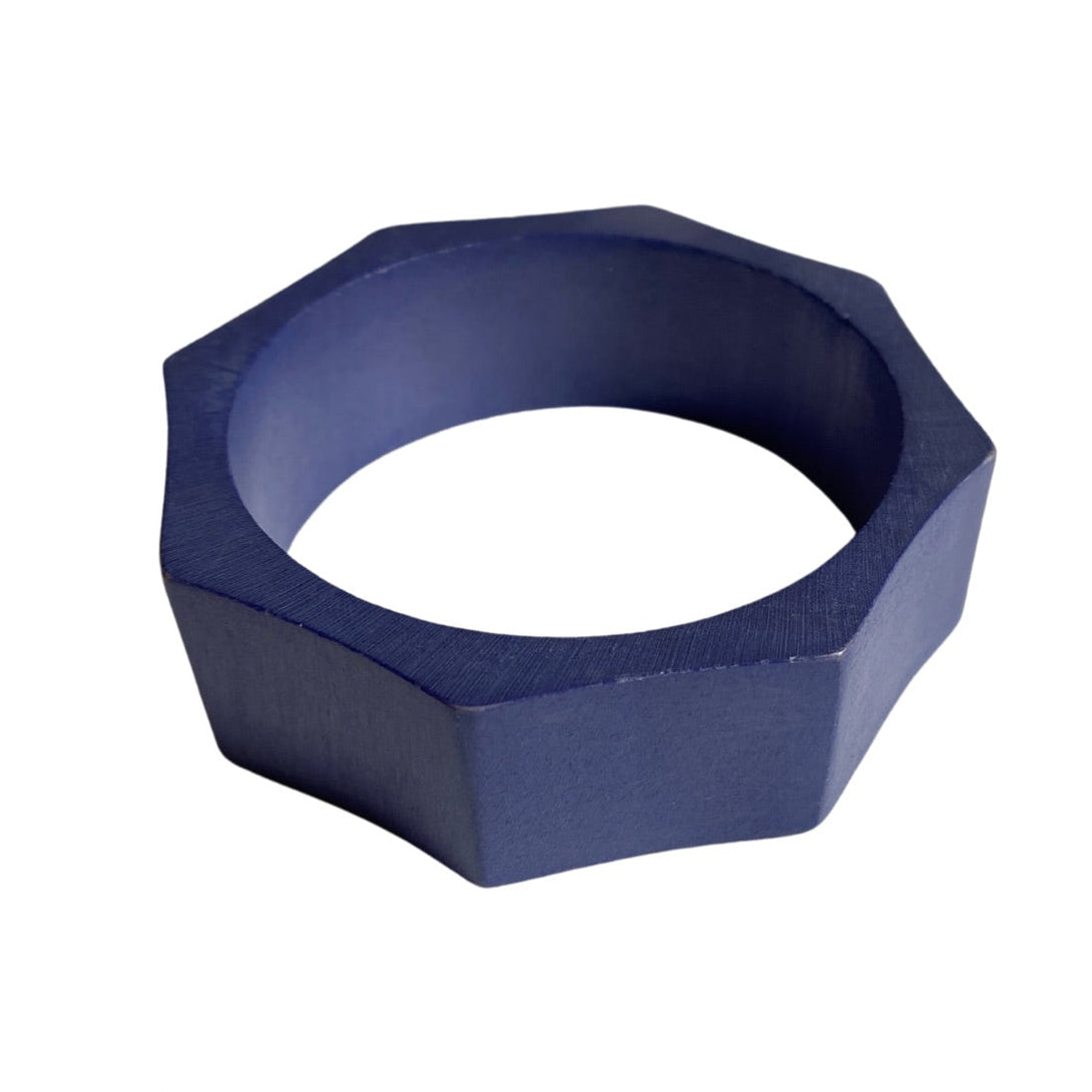 Bracciale rigido legno Judy-lilla-Bijondo