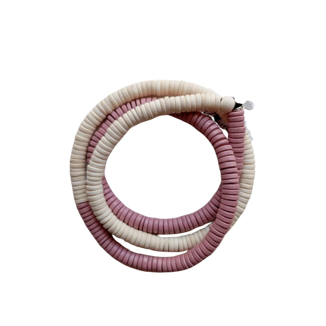 Bracciale Rory legno elastico-bianco-Bijondo