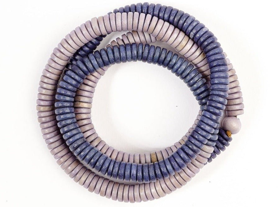 Bracciale Rory legno elastico - glicine - Bijondo