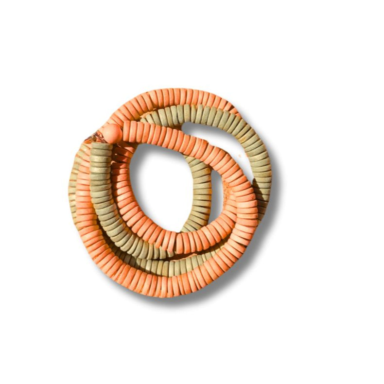 Bracciale/collana corta Rory legno elastico-bracciale-EW-peach fuzz-Bijondo