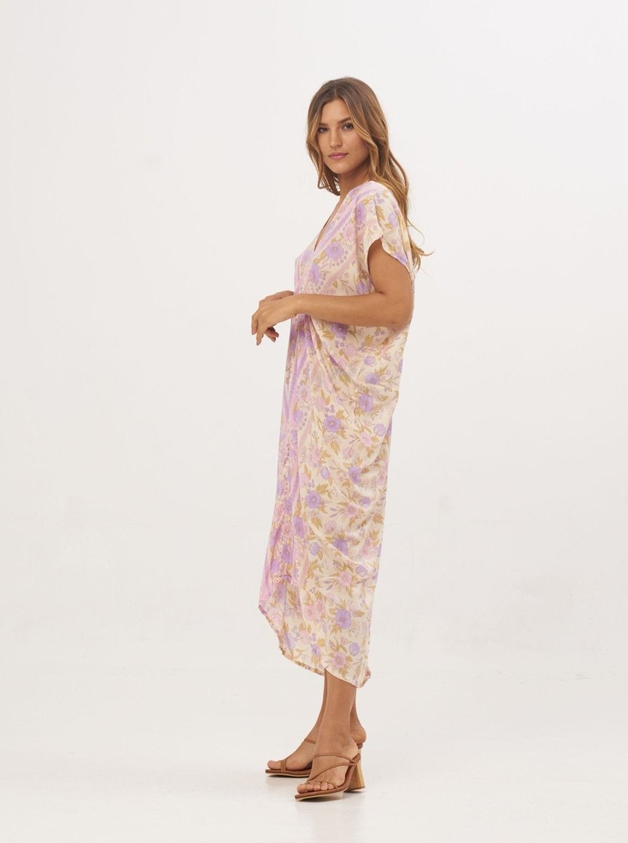 Caftano Camelia - lilla - Bijondo